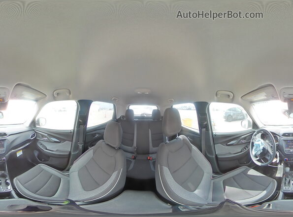 KL79MMS22MB123906 2021 CHEVROLET TRAILBLAZER Maroon Widok wnętrza 360 stopni