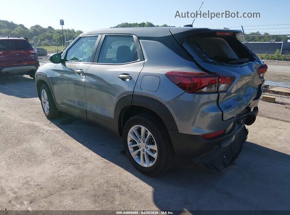KL79MMS22RB086573 2024 CHEVROLET TRAILBLAZER Gray უკანა მარცხენა