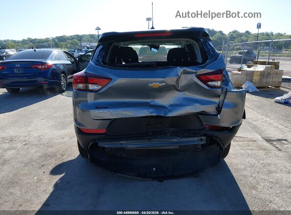 KL79MMS22RB086573 2024 CHEVROLET TRAILBLAZER Gray წინა ხედი