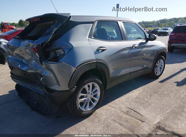 KL79MMS22RB086573 2024 CHEVROLET TRAILBLAZER Gray უკანა მარჯვენა
