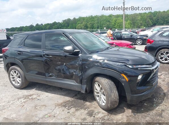 KL79MMS23RB096593 2024 CHEVROLET TRAILBLAZER Черный Вид спереди