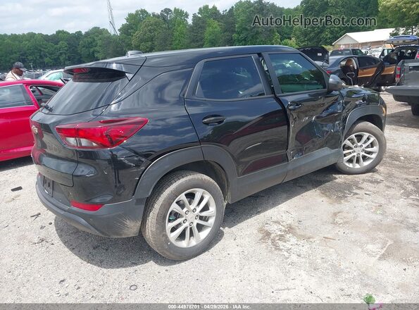 KL79MMS23RB096593 2024 CHEVROLET TRAILBLAZER Черный Задняя правая четверть