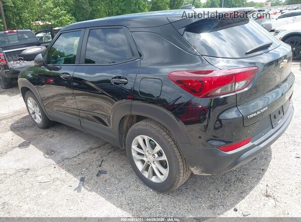 KL79MMS23RB096593 2024 CHEVROLET TRAILBLAZER Черный Задняя левая четверть