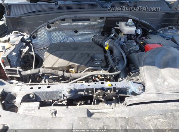 KL79MMS25MB106792 2021 CHEVROLET TRAILBLAZER Blue Вид ззаду