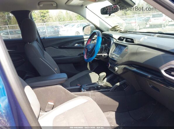 KL79MMS25MB106792 2021 CHEVROLET TRAILBLAZER Blue Вид салону спереду