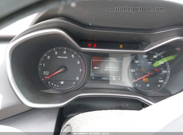 KL79MMS26MB032735 2021 CHEVROLET TRAILBLAZER Black Vista de los asientos traseros