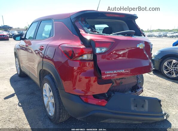 KL79MMS28MB144307 2021 CHEVROLET TRAILBLAZER Maroon 