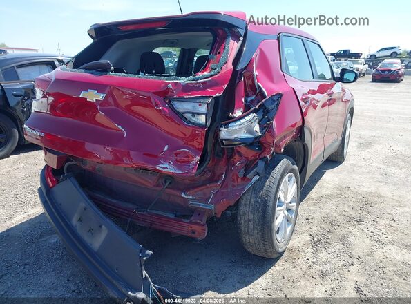 KL79MMS28MB144307 2021 CHEVROLET TRAILBLAZER Maroon 
