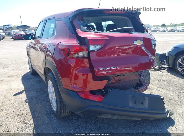 KL79MMS28MB144307 2021 CHEVROLET TRAILBLAZER Maroon 