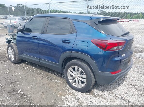 KL79MMS29MB050310 2021 CHEVROLET TRAILBLAZER Dark Blue Հետևի ձախ
