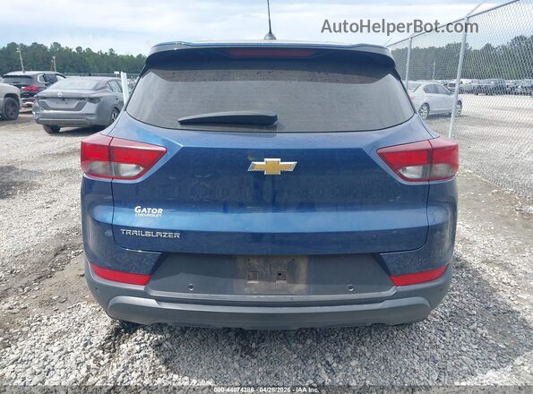 KL79MMS29MB050310 2021 CHEVROLET TRAILBLAZER Dark Blue 