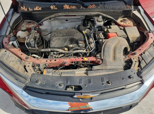 KL79MMS2XMB096499 2021 CHEVROLET TRAILBLAZER Red Widok komory silnika
