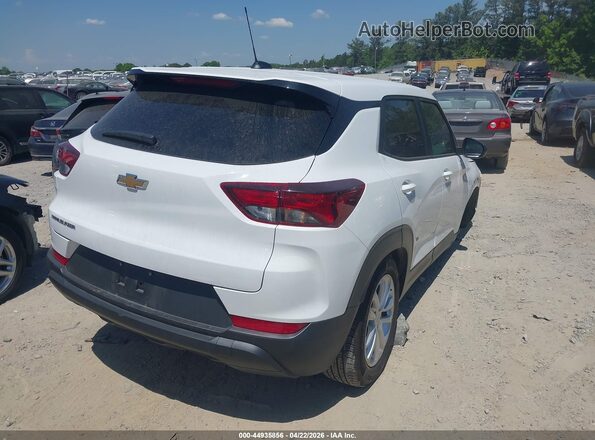 KL79MMSP2SB004438 2025 CHEVROLET TRAILBLAZER White Задня права чверть
