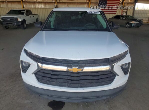 KL79MMSPXSB152269 2025 CHEVROLET TRAILBLAZER Белый Вид спереди