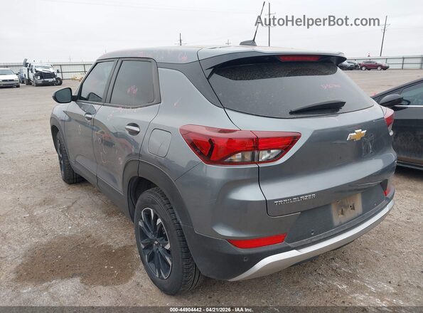 KL79MPS25MB046207 2021 CHEVROLET TRAILBLAZER Gray Rear left