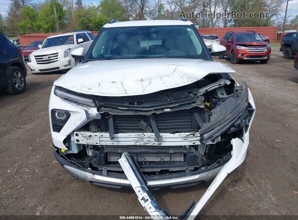 KL79MPSL2RB091427 2024 CHEVROLET TRAILBLAZER White Առջևի վահանակի տեսք
