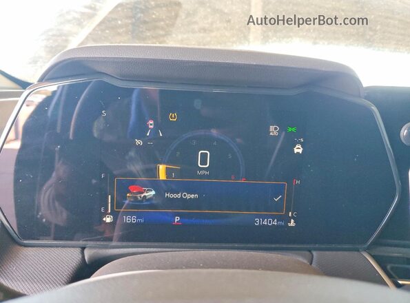 KL79MPSL3RB110227 2024 CHEVROLET TRAILBLAZER Black Instrument cluster view