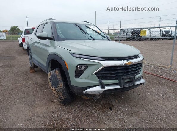 KL79MPSP4SB084178 2025 CHEVROLET TRAILBLAZER Green 