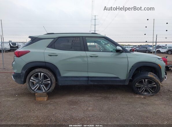 KL79MPSP4SB084178 2025 CHEVROLET TRAILBLAZER Green 