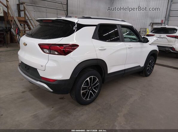 KL79MRSL2SB110902 2025 CHEVROLET TRAILBLAZER White უკანა მარჯვენა