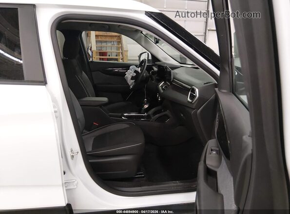 KL79MRSL2SB110902 2025 CHEVROLET TRAILBLAZER White წინა სალონის ხედი