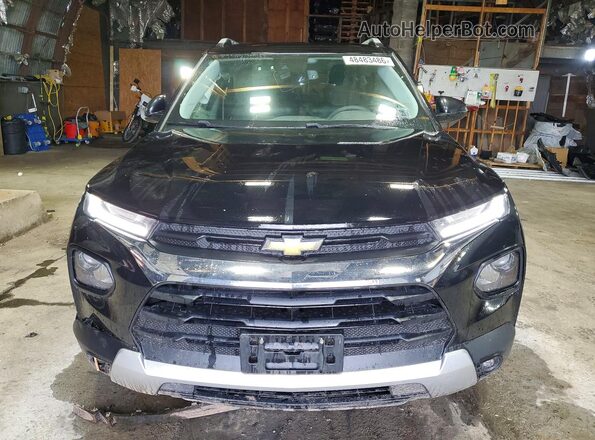 KL79MRSL4NB116091 2022 CHEVROLET TRAILBLAZER Black Front view