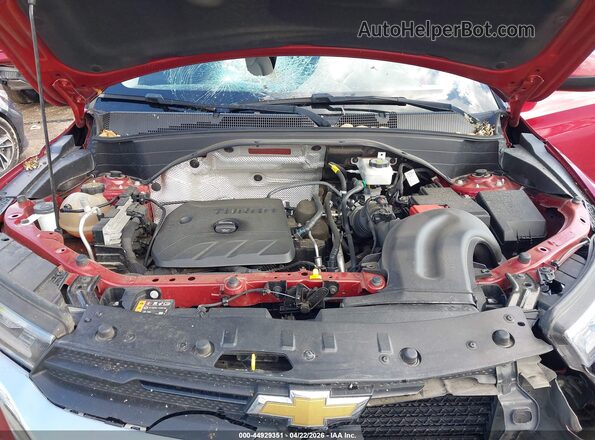 KL79MRSL6MB144876 2021 CHEVROLET TRAILBLAZER Red უკანა ხედი