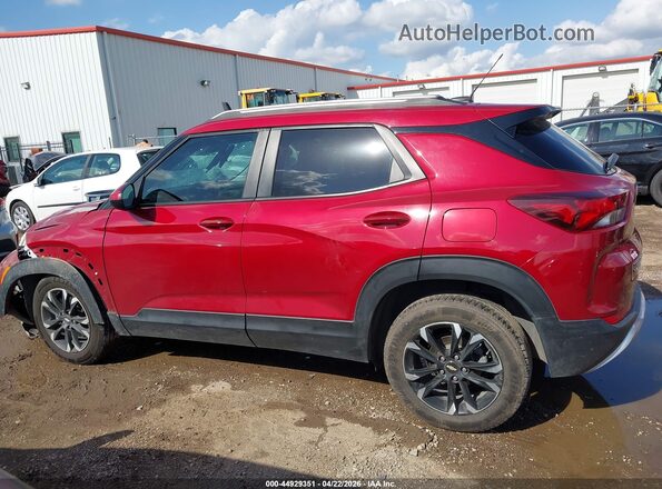 KL79MRSL6MB144876 2021 CHEVROLET TRAILBLAZER Red სალონის 360-გრადუსიანი ხედი