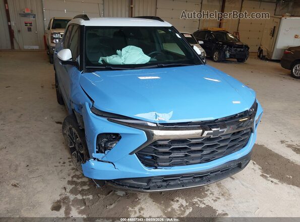 KL79MSSL0RB076931 2024 CHEVROLET TRAILBLAZER Blue წინა ხედი