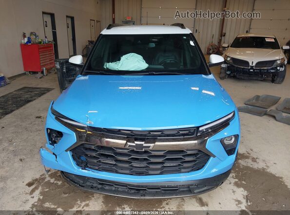 KL79MSSL0RB076931 2024 CHEVROLET TRAILBLAZER Blue ხელსაწყოთა პანელის ხედი