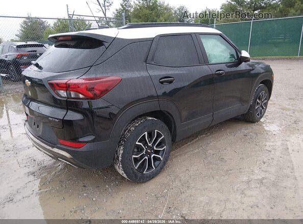 KL79MSSL7MB147583 2021 CHEVROLET TRAILBLAZER Black უკანა მარჯვენა