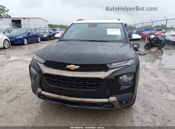 KL79MSSL7MB147583 2021 CHEVROLET TRAILBLAZER Black უკანა სალონის ხედი