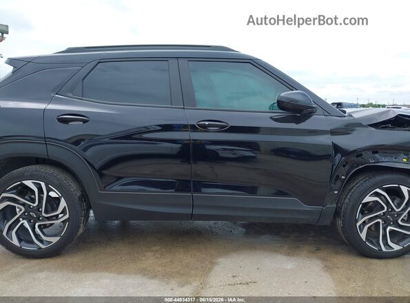 KL79MTSL2SB049614 2025 CHEVROLET TRAILBLAZER Black Rear interior view