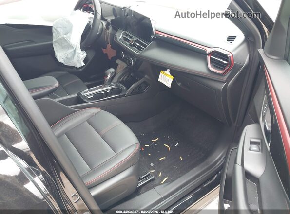 KL79MTSL2SB049614 2025 CHEVROLET TRAILBLAZER Black Front interior view