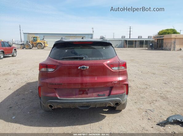 KL79MTSL3NB105578 2022 CHEVROLET TRAILBLAZER Red 