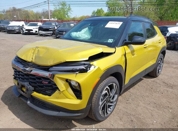 KL79MTSL3RB088223 2024 CHEVROLET TRAILBLAZER Yellow წინა ხედი