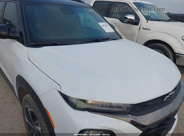 KL79MTSL6MB087821 2021 CHEVROLET TRAILBLAZER White Vista frontal