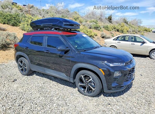 KL79MTSL6NB139501 2022 CHEVROLET TRAILBLAZER Black Przód prawy
