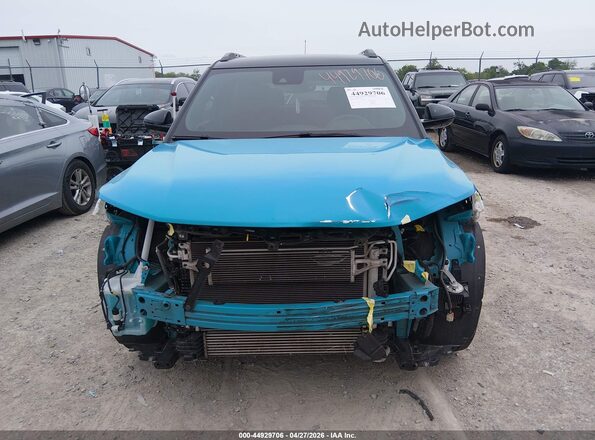 KL79MTSL7NB016550 2022 CHEVROLET TRAILBLAZER Blue Vista interior trasera