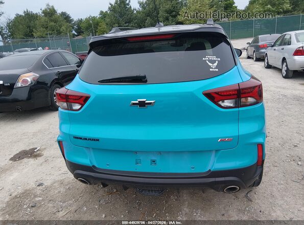 KL79MTSL7NB016550 2022 CHEVROLET TRAILBLAZER Blue 