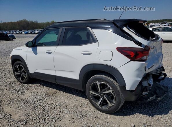 KL79MTSL7NB070267 2022 CHEVROLET TRAILBLAZER White Հետևի ձախ