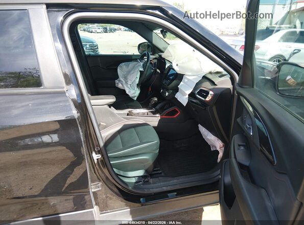 KL79MTSL7NB147039 2022 CHEVROLET TRAILBLAZER Black წინა სალონის ხედი