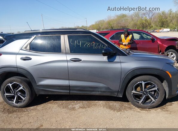 KL79MTSL9MB017813 2021 CHEVROLET TRAILBLAZER Серый Панорамный вид салона 360°