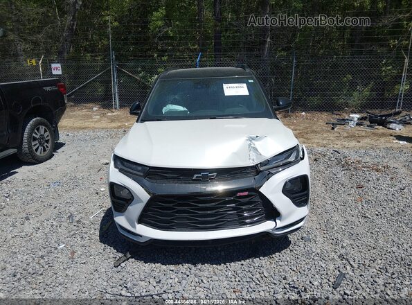 KL79MTSL9NB108615 2022 CHEVROLET TRAILBLAZER White Սարքավորումների վահանակի տեսք
