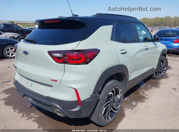 KL79MTSL9RB071524 2024 CHEVROLET TRAILBLAZER Green Задня права чверть