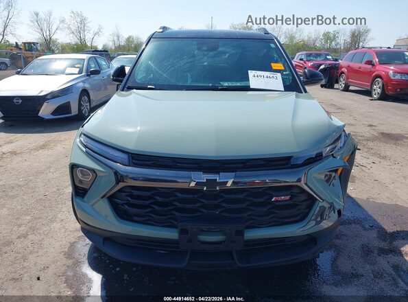 KL79MTSL9RB071524 2024 CHEVROLET TRAILBLAZER Green Вид задньої частини салону