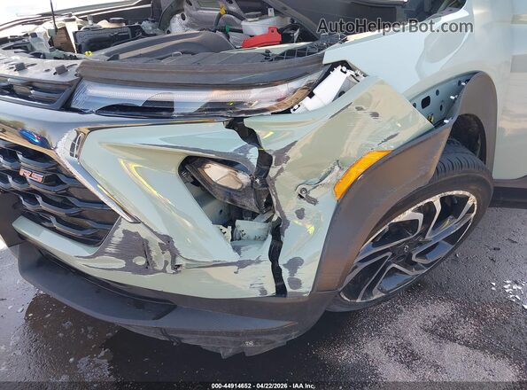 KL79MTSL9RB071524 2024 CHEVROLET TRAILBLAZER Green Вид спереду