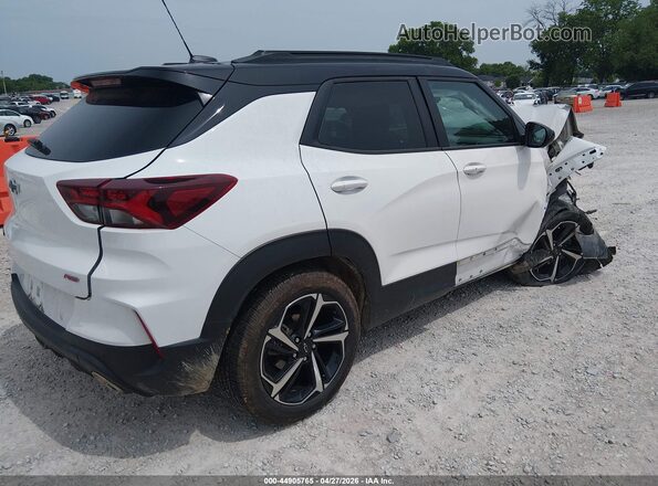 KL79MTSLXPB018909 2023 CHEVROLET TRAILBLAZER Белый Задняя правая четверть