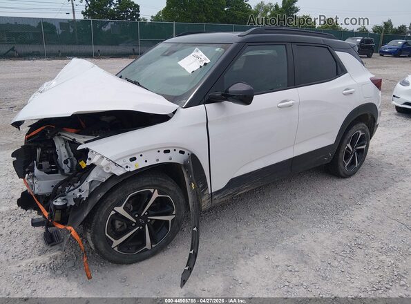 KL79MTSLXPB018909 2023 CHEVROLET TRAILBLAZER Белый Передняя левая четверть