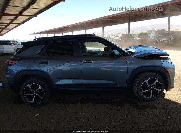 KL79MUSL6MB053111 2021 CHEVROLET TRAILBLAZER Gray Vista del cuadro de instrumentos